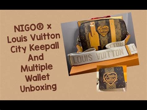 nigo lv wallet|NIGO® x Louis Vuitton City Keepall Bag and Multiple Wallet.